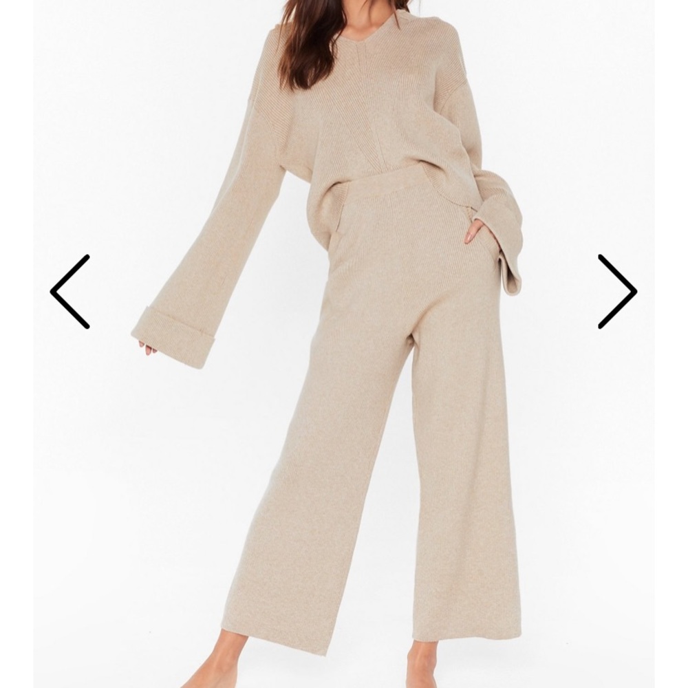 Nasty gal beige set